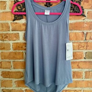 Athleta With Ease Open Back Tank in Blue - XS